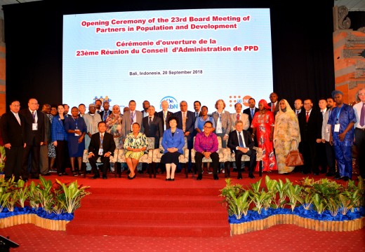 Opening Ceremony of the 23rd Annual Board Meeting in Bali, Indonesia on 20th September 2018