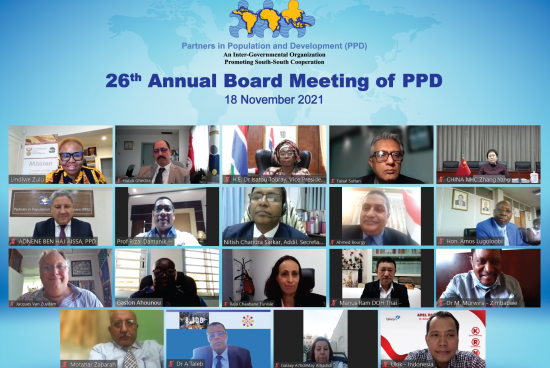 26th Annual Board Meeting of PPD held virtually on 18th November 2021
