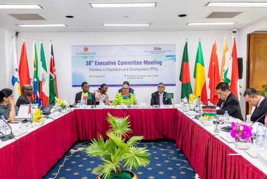 38th Executive Committee Meeting of PPD was held on 10th August 2023 in Dhaka, Bangladesh