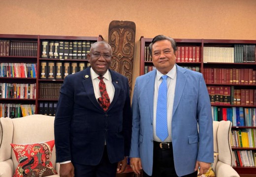 PPD Executive Director Pays Courtesy Call on Indonesia’s Permanent Representative to the UN